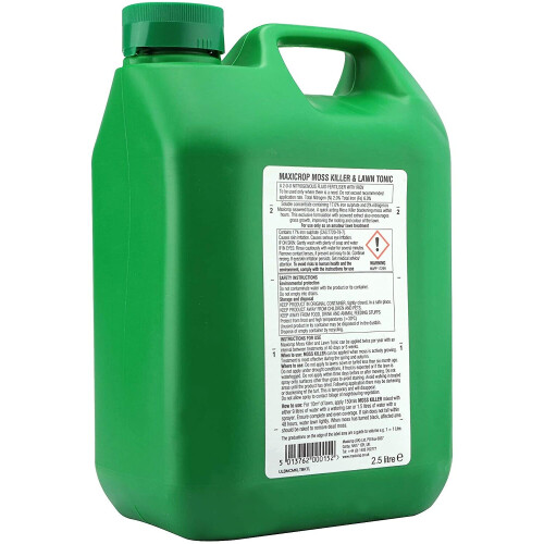 Maxicrop Moss Killer Lawn Tonic Natural Seaweed Extract Plus Moss 2.5l 1