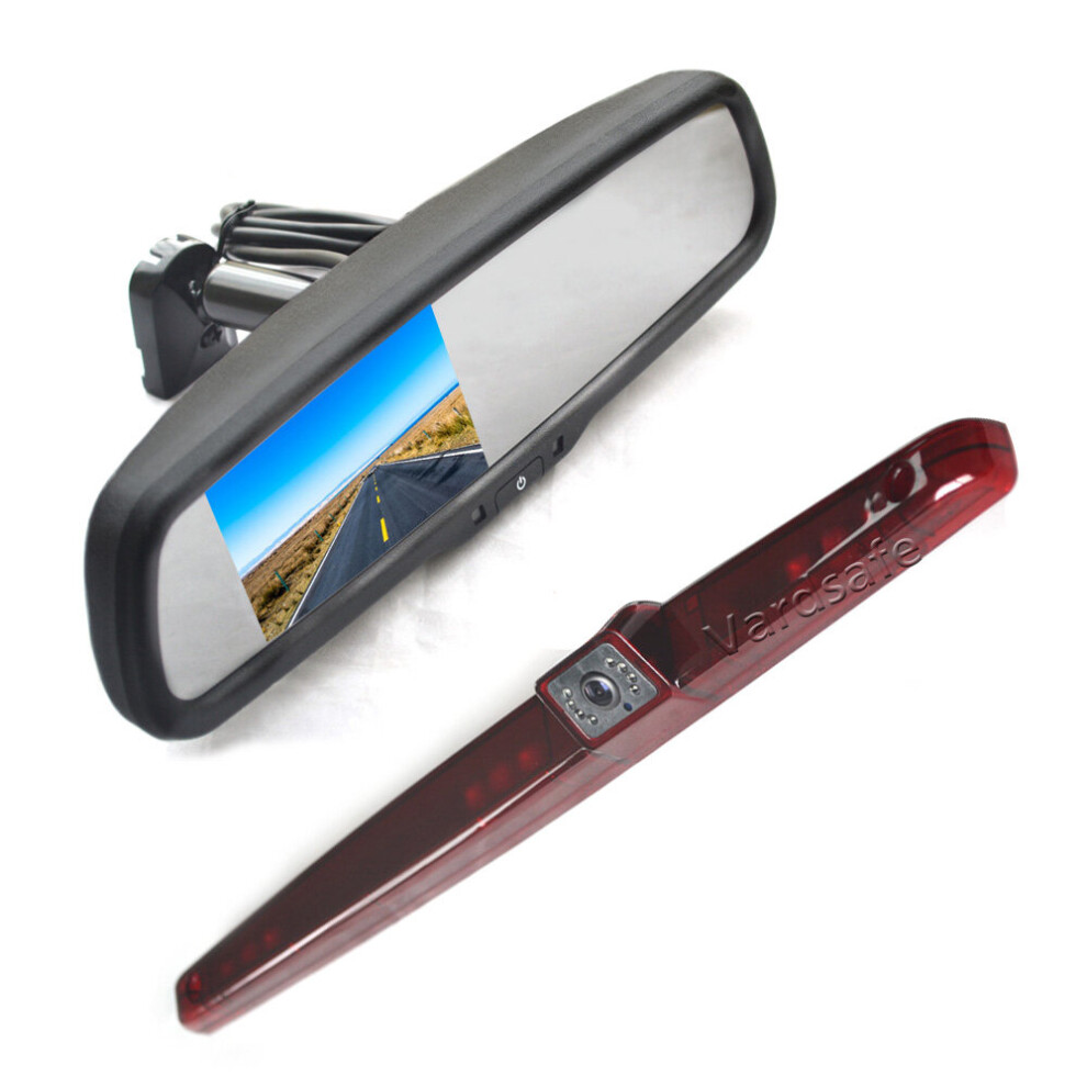 Vardsafe Clearance Backup Camera & Replacement Rear View Mirror Monitor Screen For Rv Motorhome Bus Light 738631160922