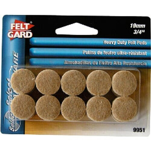 Felt Gard Round Pads 19mm x 20 [9951]