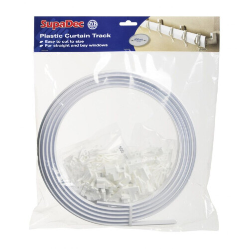 SupaDec Plastic Curtain Track  [SDCT4]