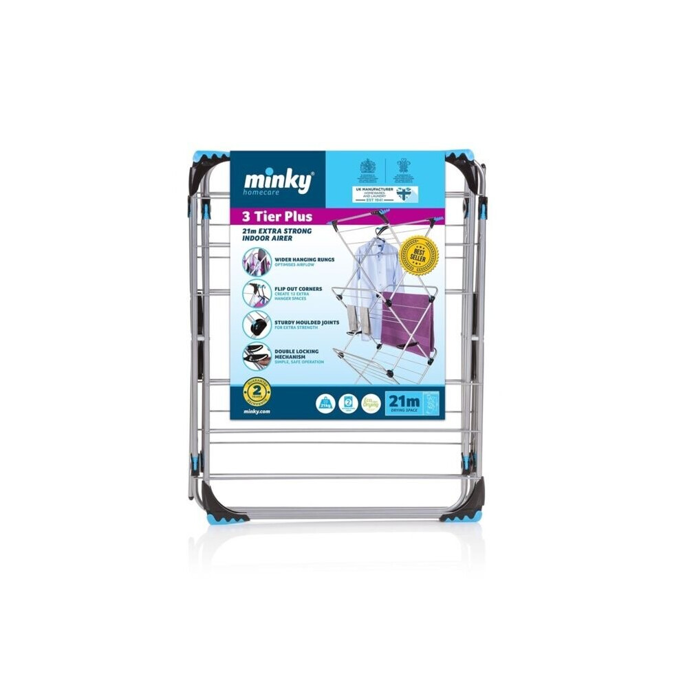 Minky Tier Plus Airer [IH87490100V] on OnBuy