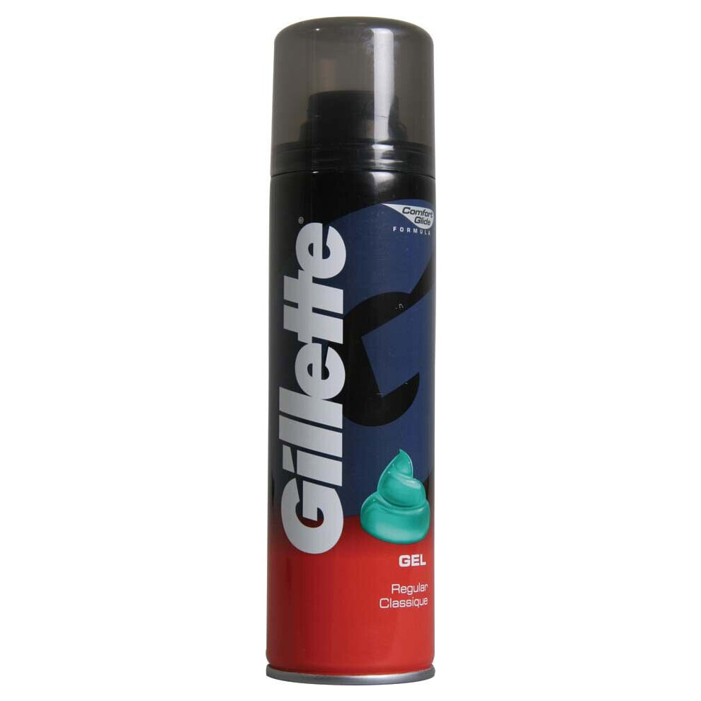 Gillette Shaving Gel Regular 200ml [7083]