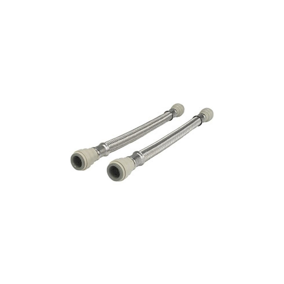 Jg Speedfit Braided Flexi Hose Speedfit X Speedfit - 300Mm 15Mm X 15Mm 2 Pack [Flx17p] 665628027091