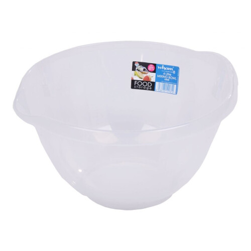 Wham Wham Clear Mixing Bowl 4ltr [12181]