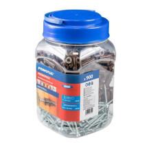 Rawlplug Uno Multi Purpose Brown Plugs 450plugs + 450screws [R-CA-UNOBRN+]