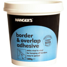 Mangers Border & Overlap Adhesive 500g [736981]