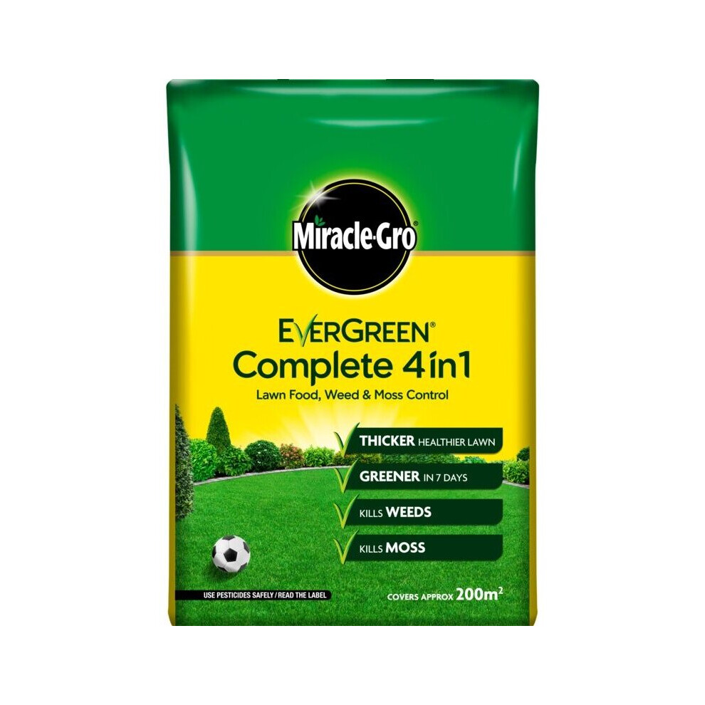 Miracle-Gro Evergreen Complete 4 in 1 200m2 Bag [119709]