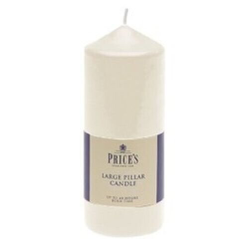Price's Candles Price's Candles 6" Pillar Candle White [CDD060628]