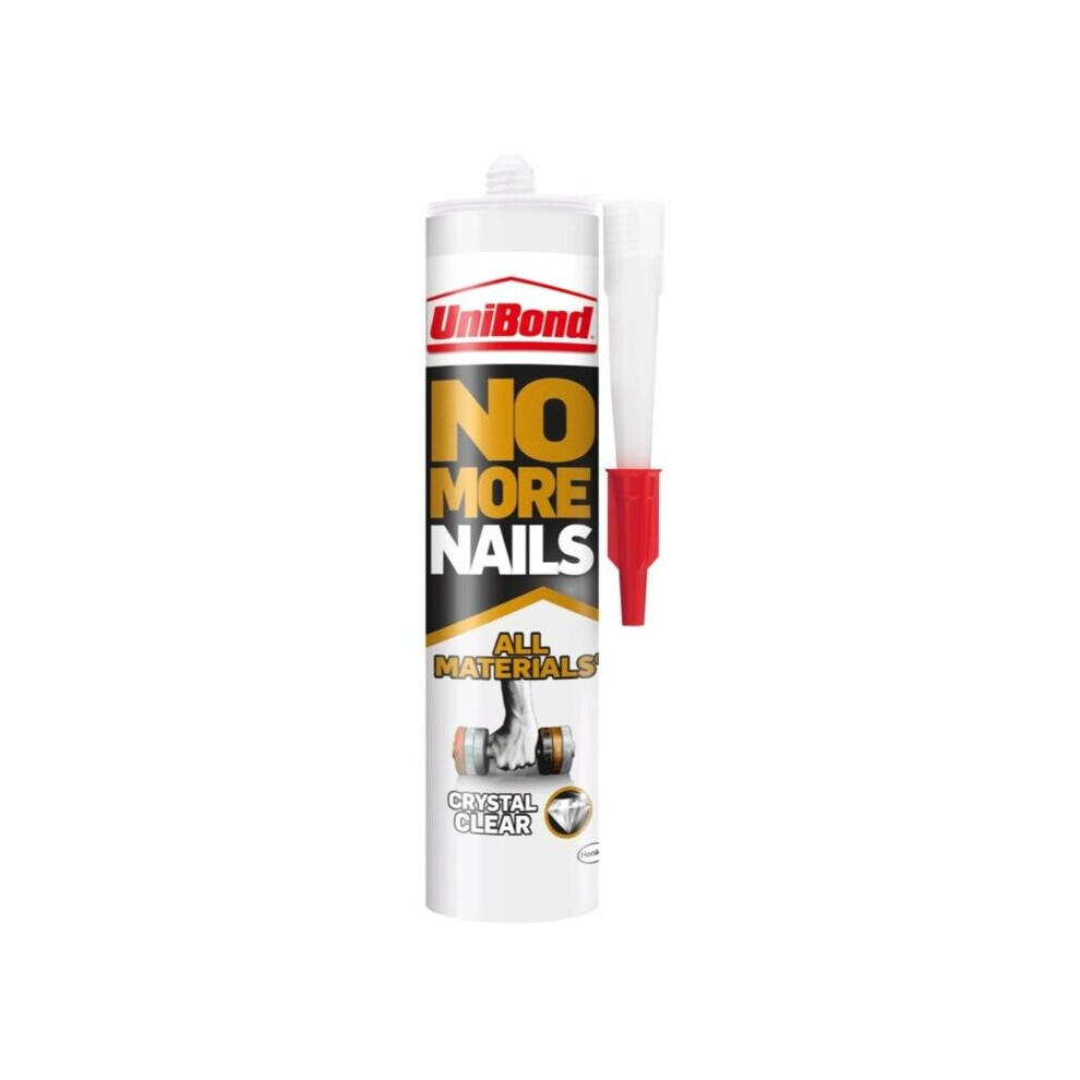 UniBond No More Nails All Materials Crystal Clear [2492492]