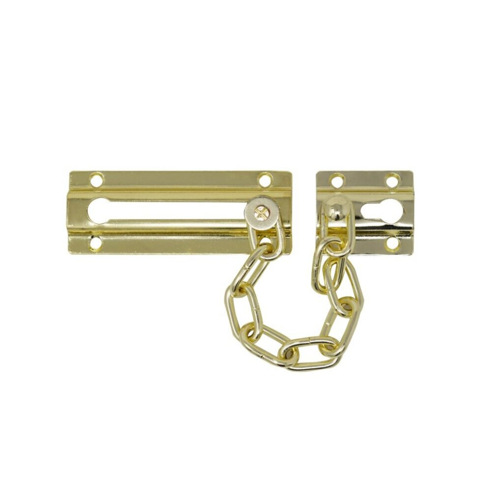 Yale Essentials Door Chain Polish Brass [YES-DC-PB]