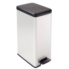 CURVER Metallabfallbehälter mit Pedal 40 L