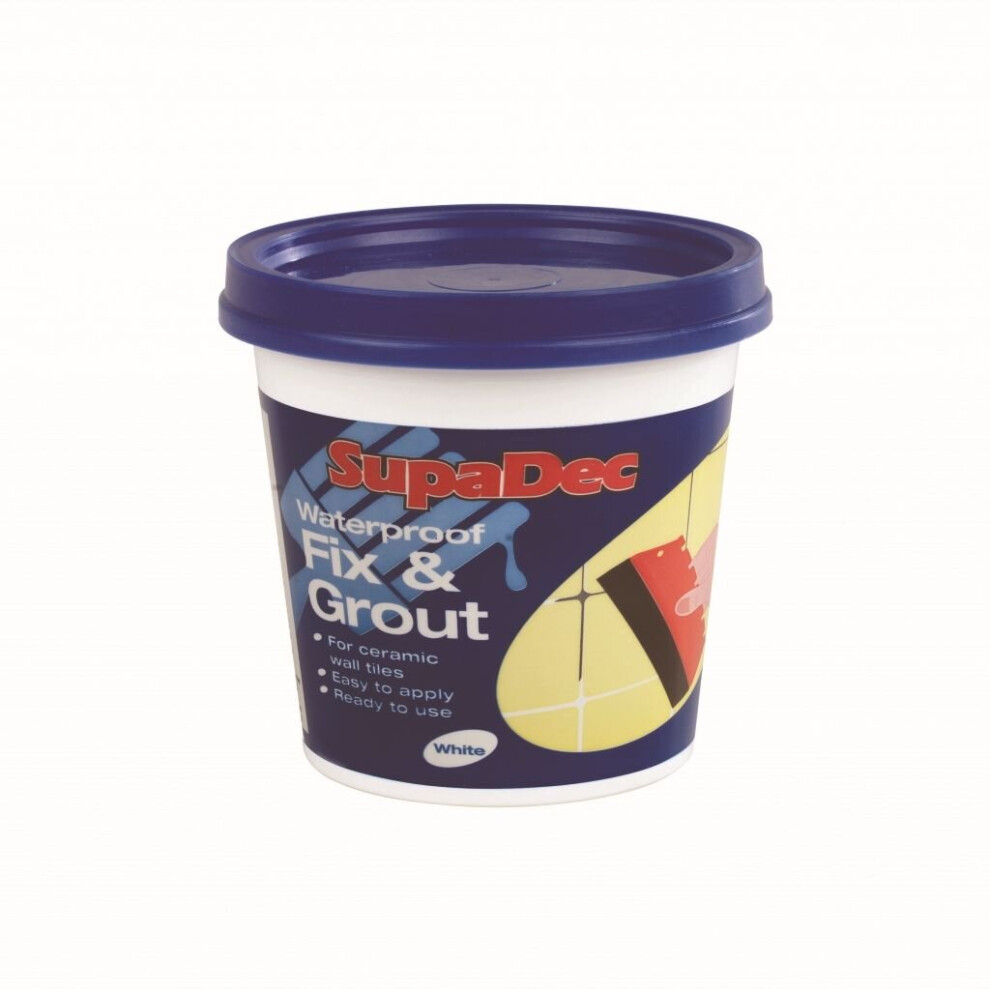 Supadec Waterproof Fix & Grout 500G - Fag500 5017193045713