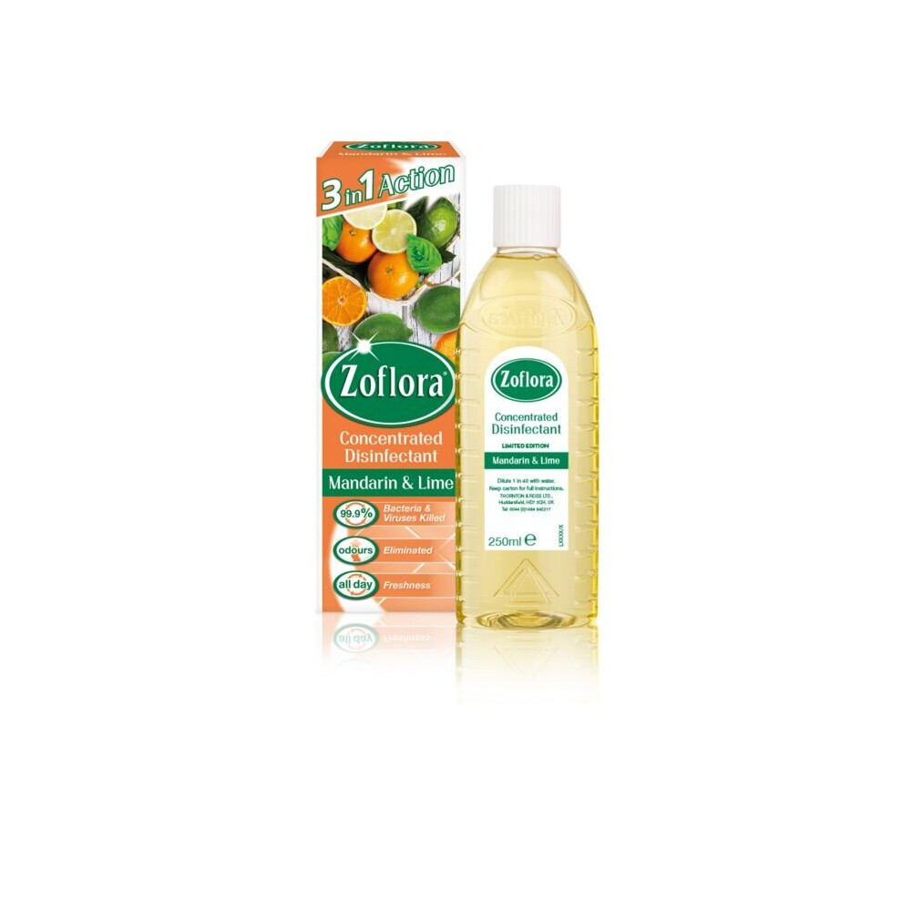 Zoflora Disinfectant 250ml Mandarin & Lime [168159]