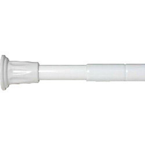 Croydex Croydex Shower Curtain Telescopic Rod 6" White [AD101022]