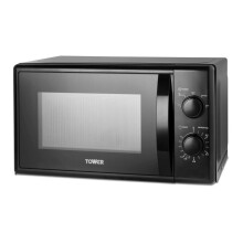 Tower 20L Manual Microwave 700w Black [T24034BLK]