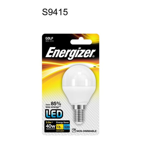 Energizer Energizer LED Golf 470lm Daylight Opal SES 5.9w [S9415]