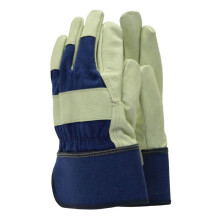 Town & Country Classics De-luxe Washable Leather Gloves Men's Size - L [TGL416]