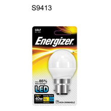 Energizer LED Golf Ball Lamp 470 Lumens Daylight 5.9w BC Fitting [S9413]