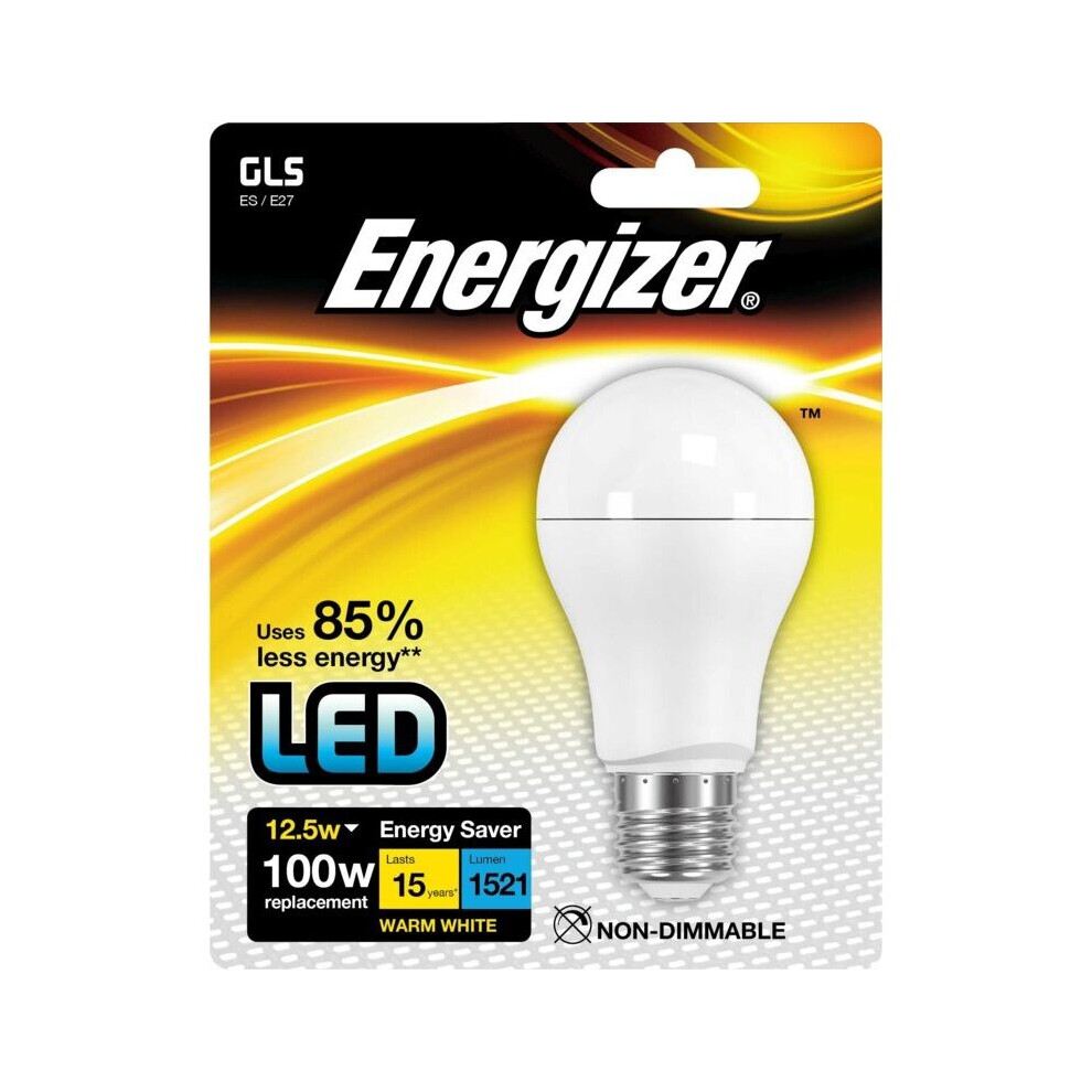 Energizer LED GLS 1521lm E27 Warm White ES 12.5w [S9022]-image-OPC-P69225V-NEW