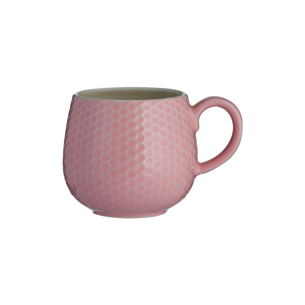 Mason Cash Embossed Honeycomb Mug [2002.105] Pink