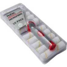 ProDec Short Pile Microfibre Roller & Frame (10 Pack) 4" /100mm [ARRF001]