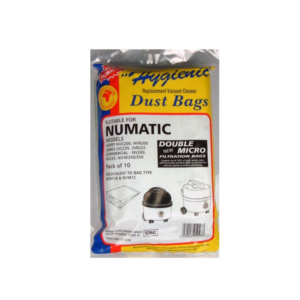 Numatic NV Bags Pack 10 [SDB48]