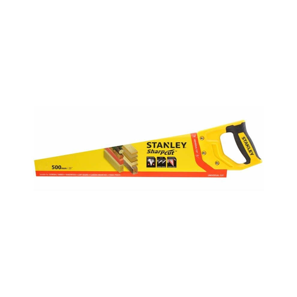 Stanley Universal Sharp Cut Saw 500mm/20" [STHT20367-1]