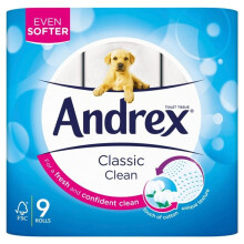 Andrex Toilet Roll Classic Clean White Pack 24 [6583]