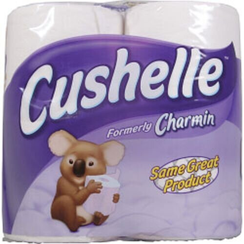Cushelle Cushelle Toilet Roll (4 x rolls) White [6348]
