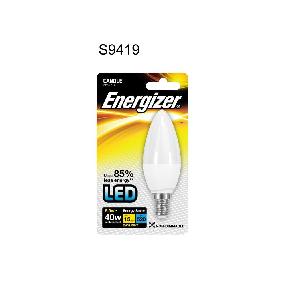 Energizer Led Candle 470Lm E14 Daylight Ses 5.9W [S9419]