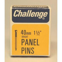 Challenge Panel Pins - Bright Steel 40mm (10612)