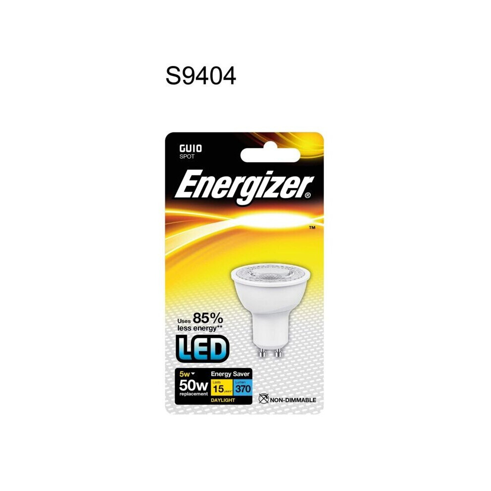 Energizer Led Gu10 370Lm Daylight 36" 5W [S9404]