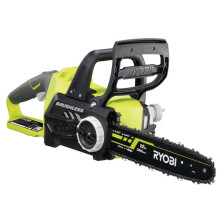 RYOBI - Moottorisaha 18V ONE+ - Harjaton - ohjain 30 cm - 10 m/s - työkaluvapaa jännityksen säätö - myydään ilman akkua tai laturia - OCS1830
