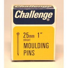 Challenge Moulding Pins (Veneer Pins) - Bright Steel (Box Pack) 25mm [11006]