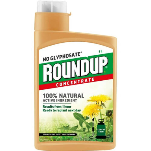 Roundup Roundup Natural Weed Control Concentrate 1L [119889]