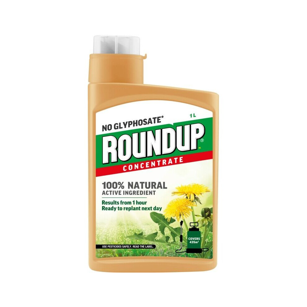 Roundup Natural Weed Control Concentrate 1L [119889]