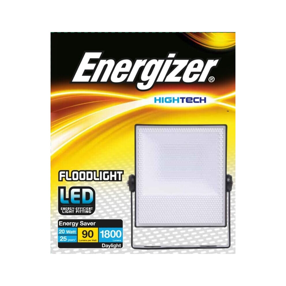 Energizer 20W Led Ip65 Floodlight Non-Pir [S10929]