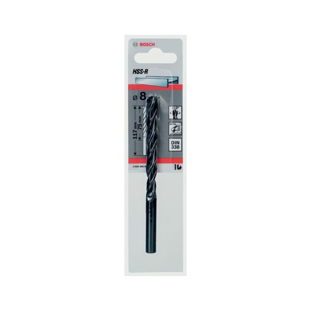 Bosch Hss Twist Point Teq Drill Bit 8Mm [2608577171]