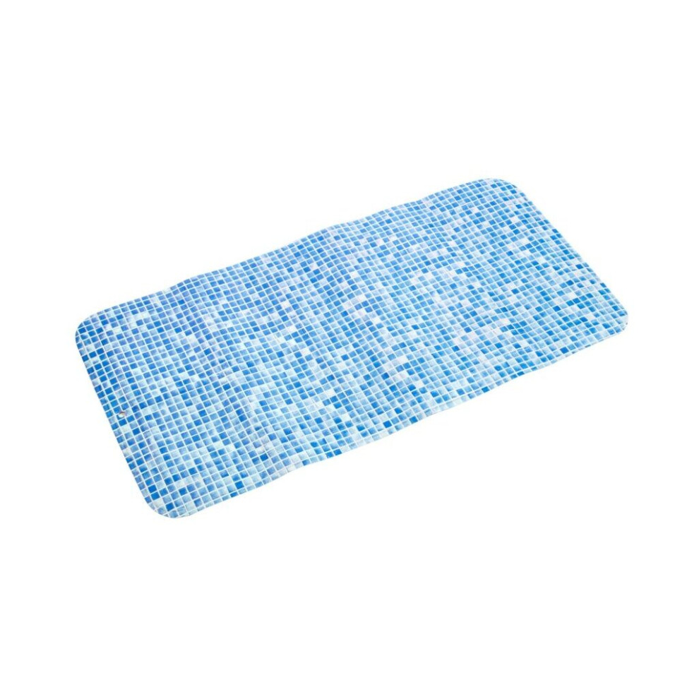 Croydex Mosaic Bath Mat Blue [BB207084H]