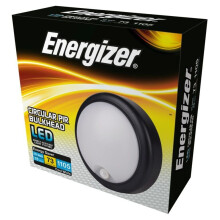 Energizer LED PIR Round Bulkhead IP54 15w 4000k [S12973]