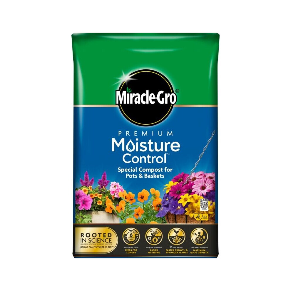 Miracle-Gro Moisture Control Compost 40L [119772]