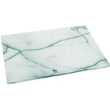 Judge Polished White Marble Board 46cm x 30cm [H353]