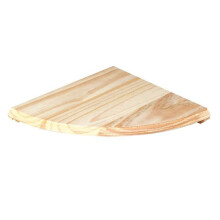 Core Natural Wood Corner Shelf Kit 8" [CS108]