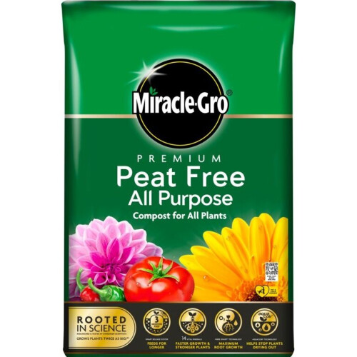 Miracle-Gro Miracle-Gro All Purpose Peat Free Compost 40L [119766]