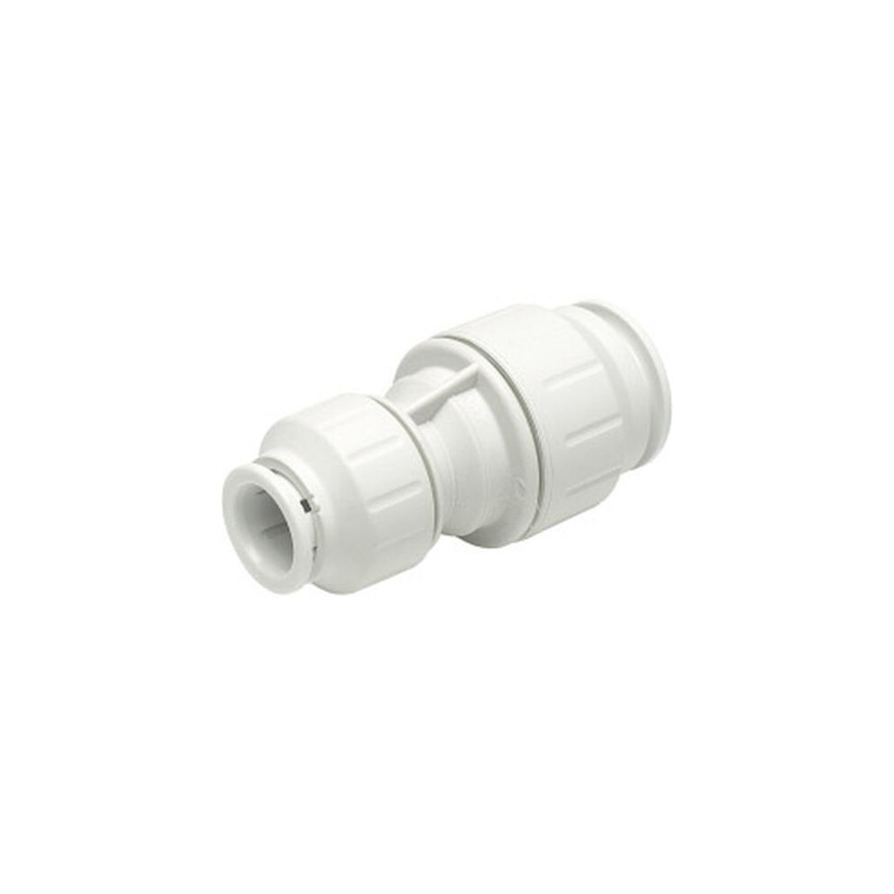 JG Speedfit Reducing Straight Coupler - White 22mm X 15mm Pack Of 5 [PEM202215W]