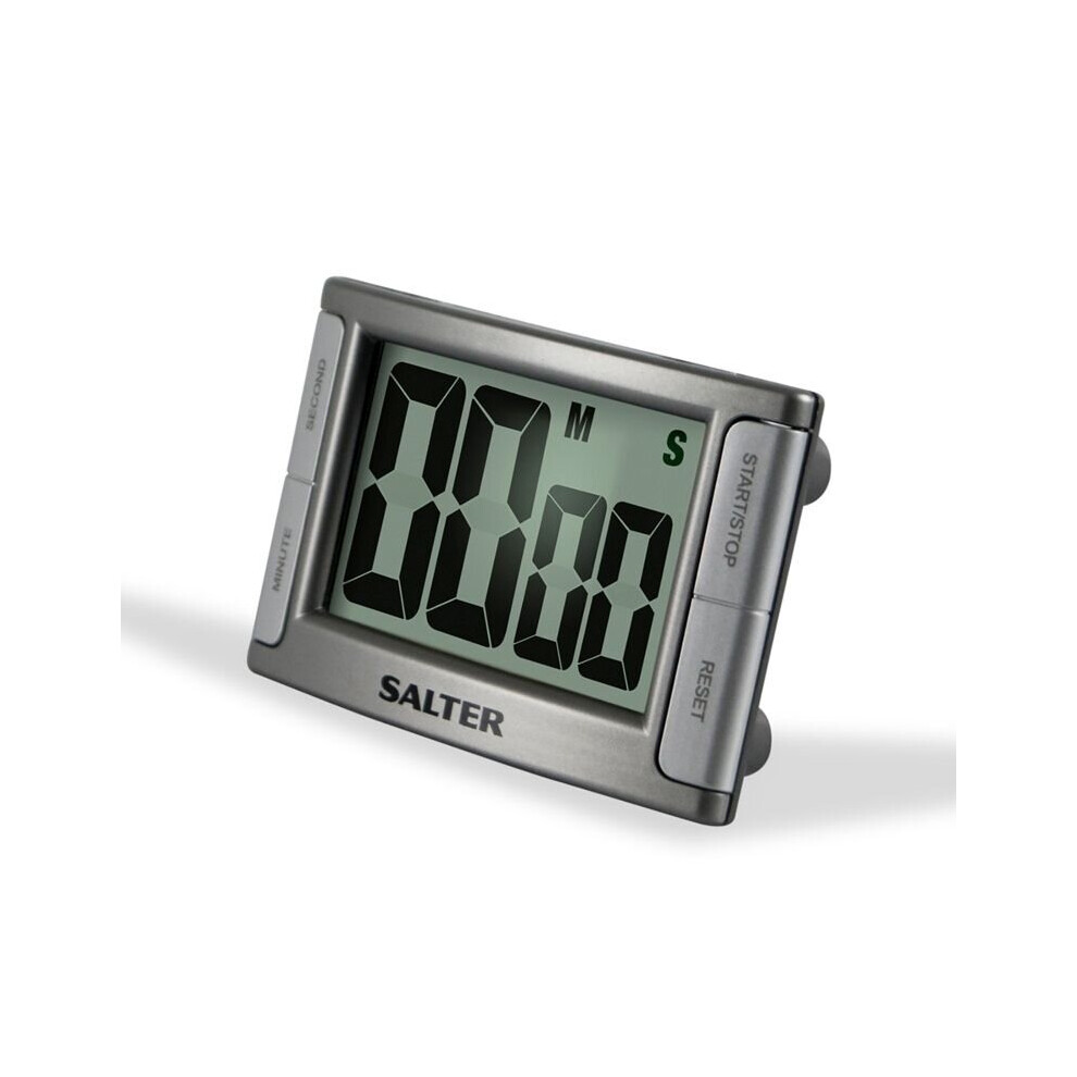 Salter Contour Digital Kitchen Timer Silver [396]