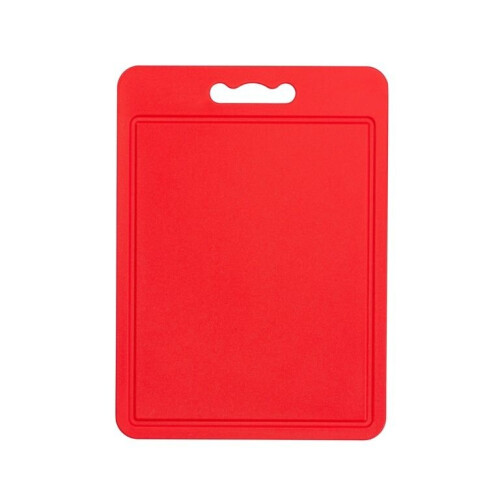 Chef Aid Poly Chopping Board 35 x 25cm Red [10E21052]