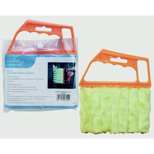 Ashley 7 Brush Venetian Blind Cleaner  [BB-VB102]