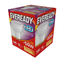 Eveready LED GU10 5W 345lm Warm White 3000k - S13600