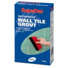 SupaDec Waterproof Wall Tile Grout 500g [PTG500]